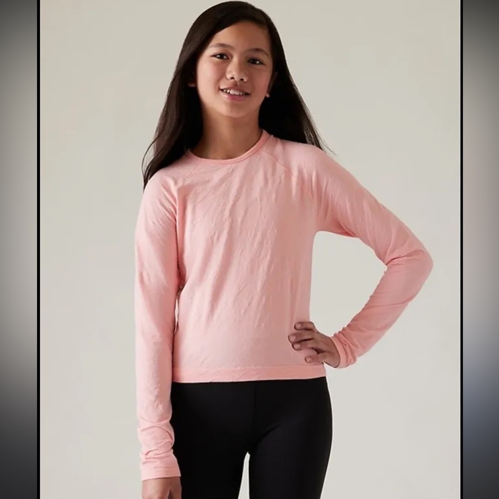 NWT Athleta Power UP MIDI Top